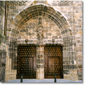 Puertas del claustro de la Catedral de Santiago (Bilbao)